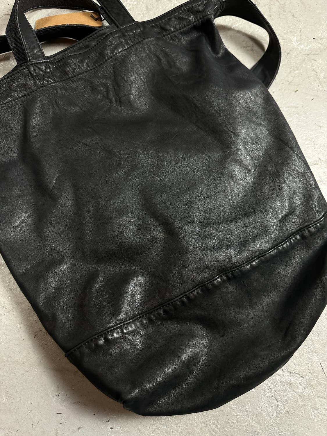 00's 꼼데가르송 더블사이드 레더 백 꼼데가르송 가방 숄더백 상품이미지3