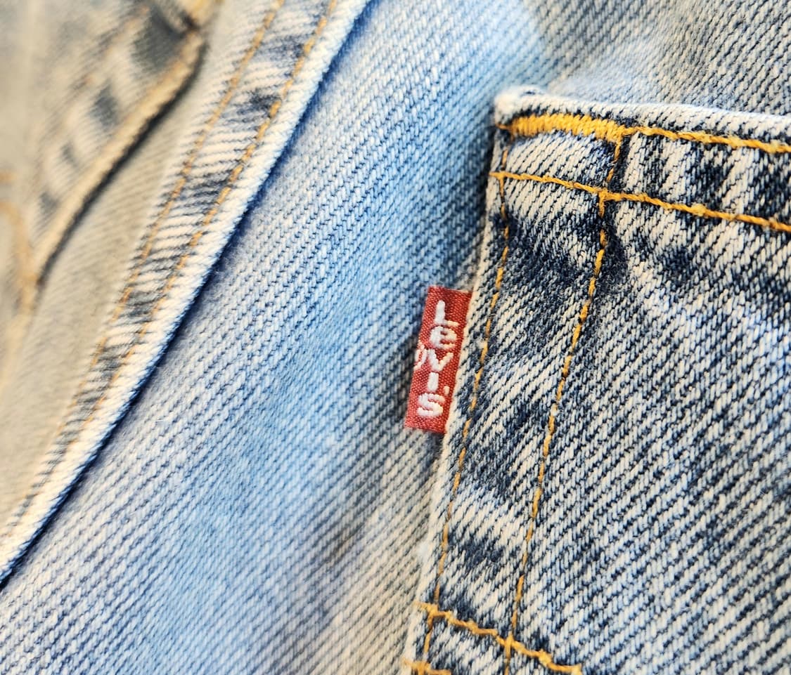 90s 리바이스 캐나다산 501  빈티지 데님 팬츠 상품이미지3