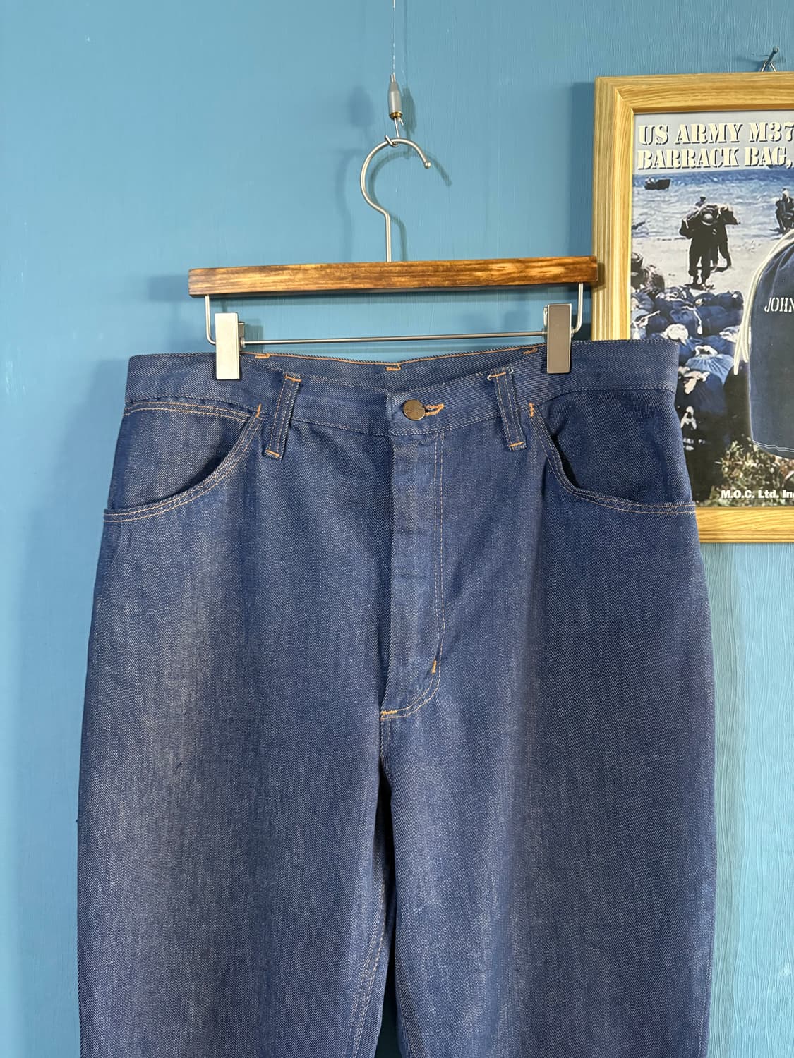 70-80‘s USA Wrangler Boot-Cut Denim pant 상품이미지2