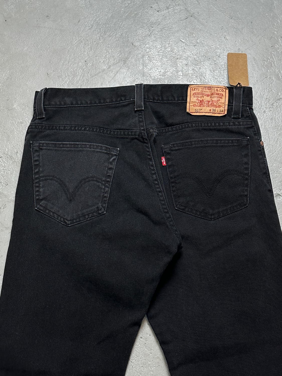 00’s 리바이스 517 블랙 부츠컷 플레어진 상품이미지6