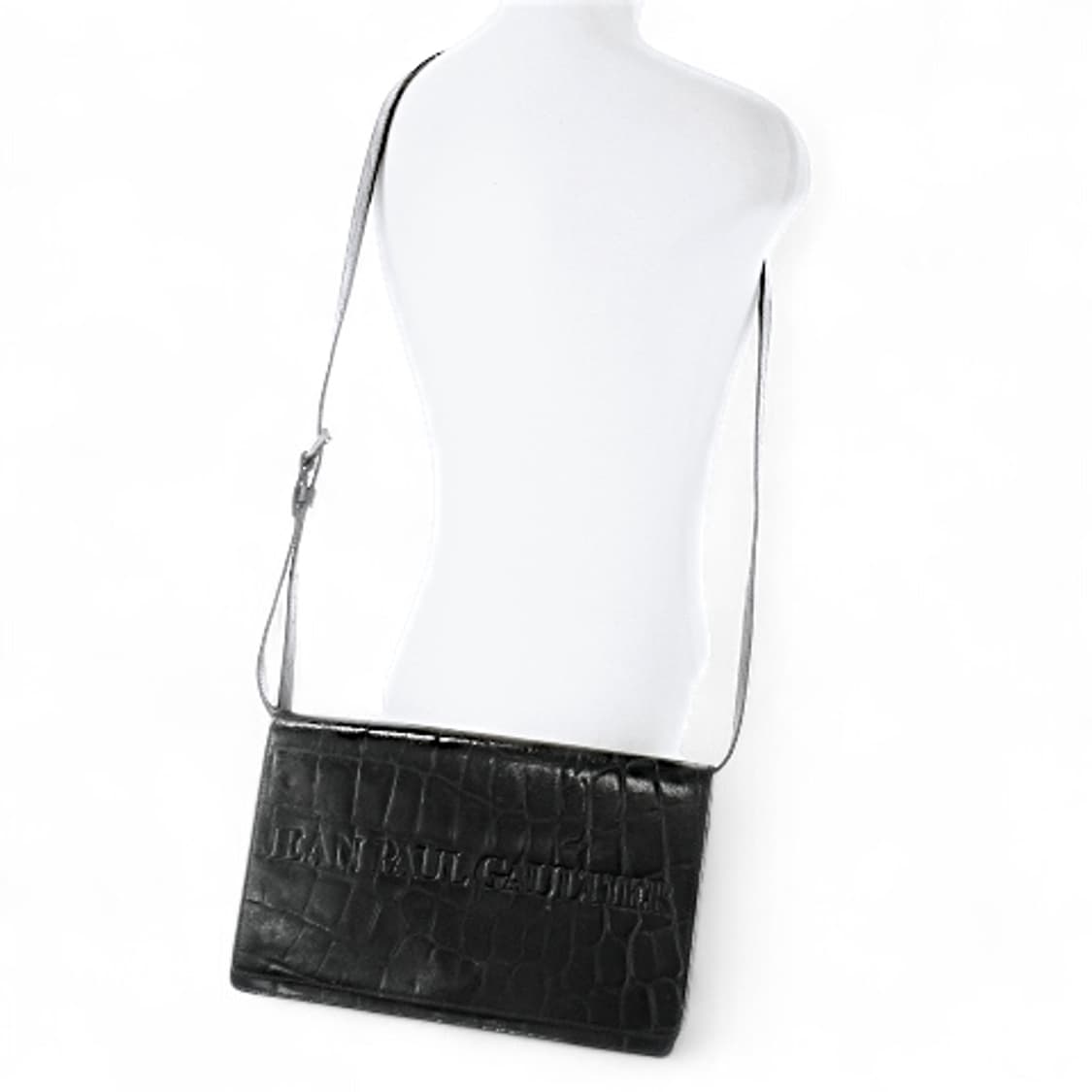 장폴고티에 악어 형압 가죽 숄더백 상품이미지5