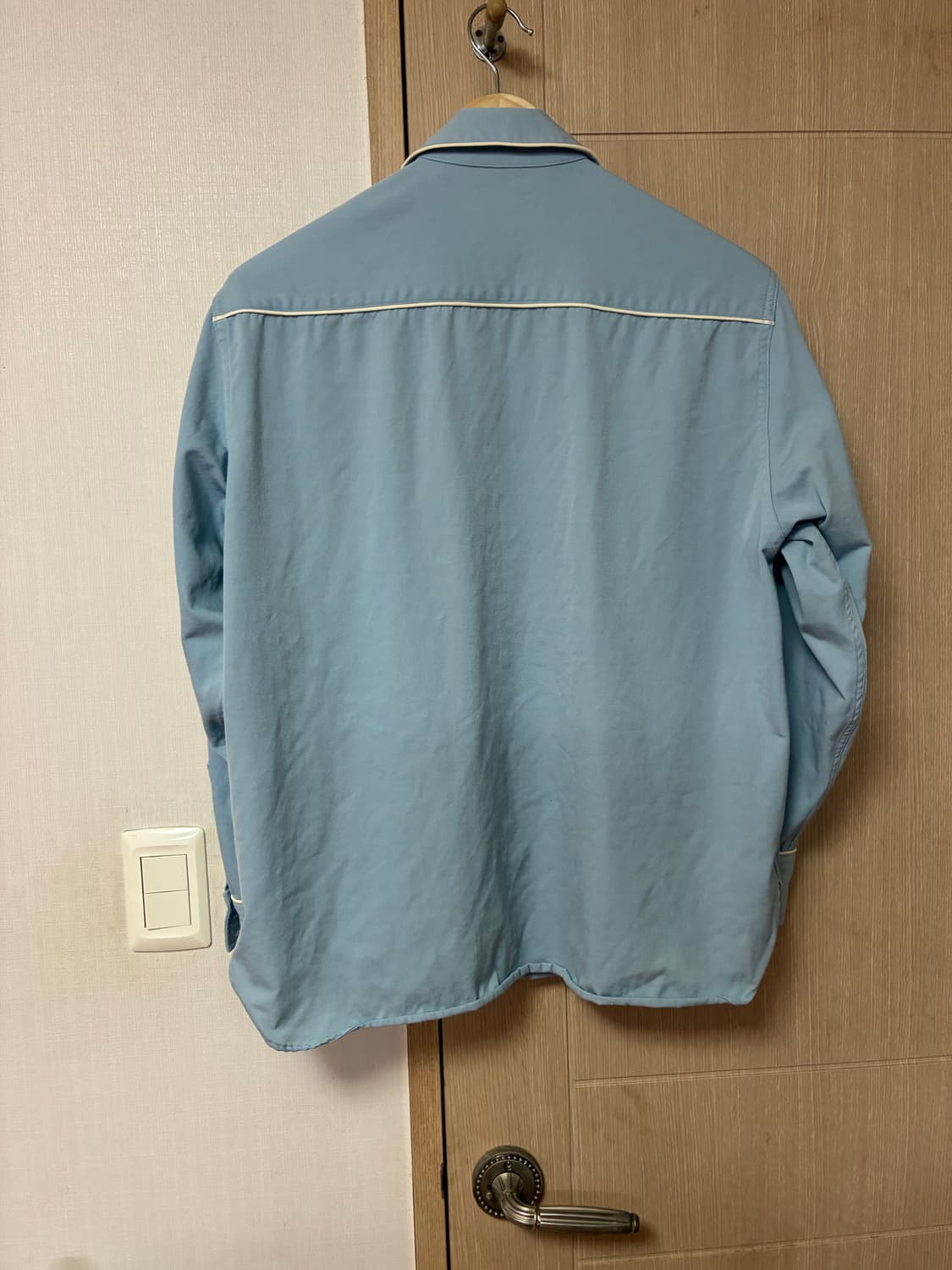 [M]와코마리아 웨스턴셔츠 블루 상품이미지3