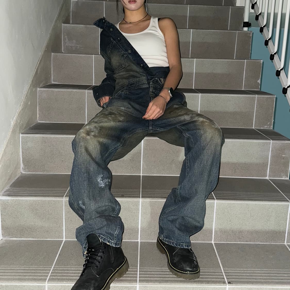 John bull distressed  jumpsuit 상품이미지1