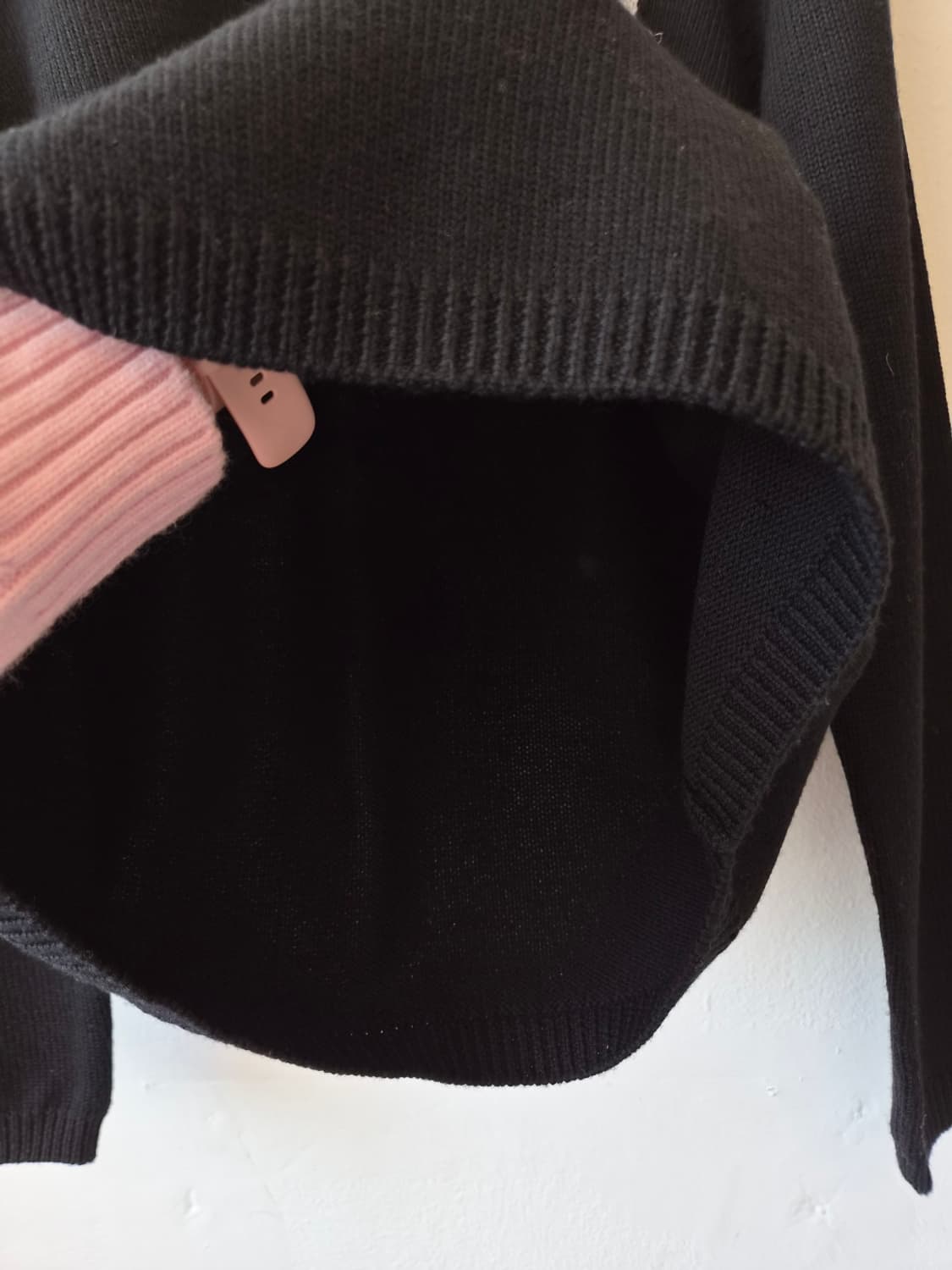 DKNY 남성(여성가능) 루즈핏배색울니트 XL사이즈 상품이미지5