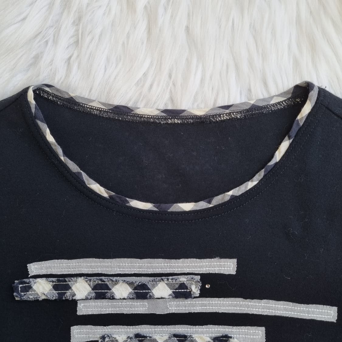 일본 빈티지 패츠워크 반팔 티셔츠 1958 상품이미지3