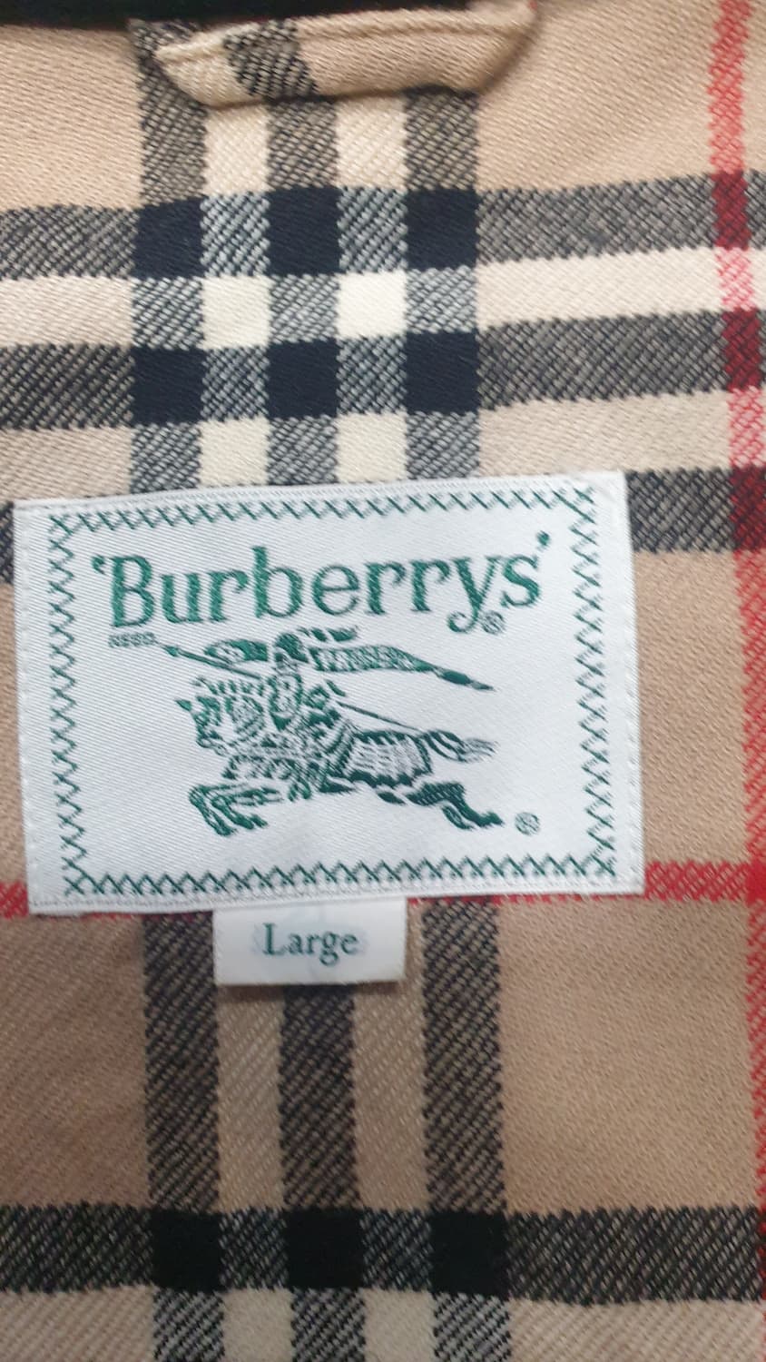 빈티지 버버리  블랙 자켓 라지ㄴ 읿본판 상품이미지6