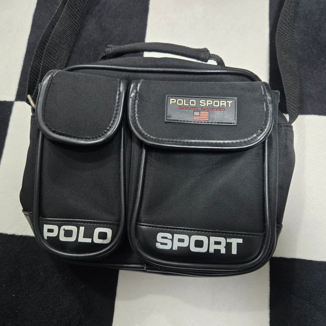 OS 폴로스포츠 더블 포켓 크로스백 상품이미지3