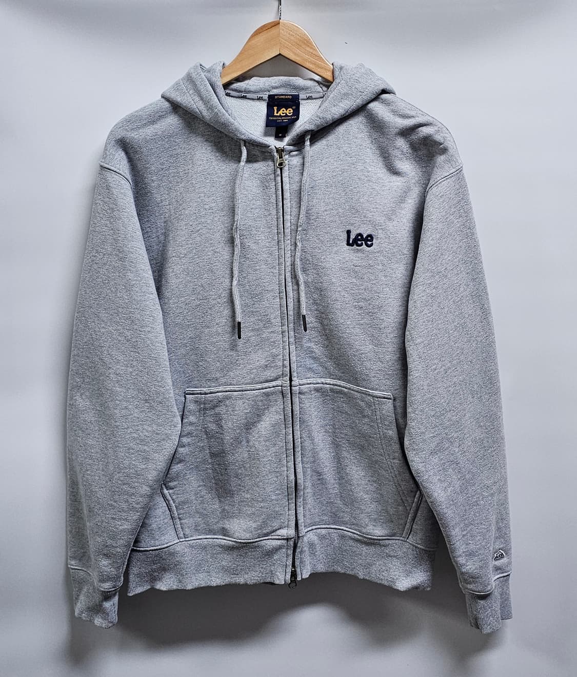 Lee 리 그레이 후드집업 M 상품이미지1