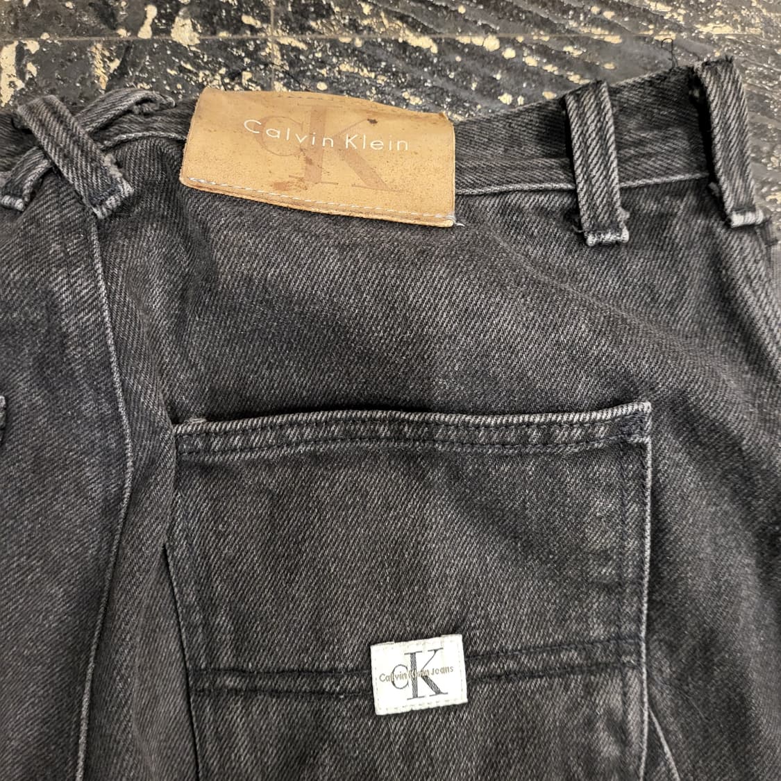 90s 켈빈클라인 청바지 (33) 상품이미지7