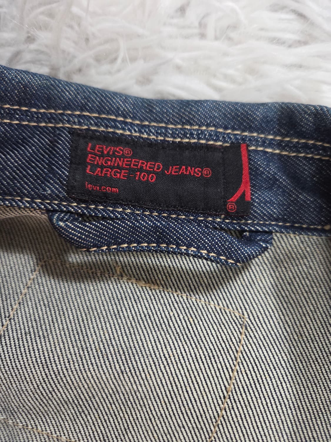 리바이스 엔지니어드 데님 자켓 청자켓 남성 상품이미지3