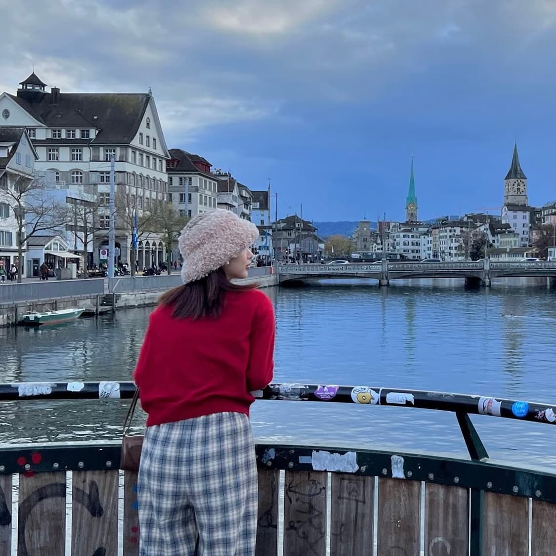 미수아바흐브 비니 PIECES FURRY HAT BEIGE 상품이미지4