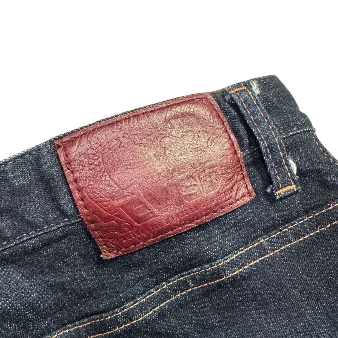 에비수 빅로고 프린팅 베기팬츠 상품이미지4