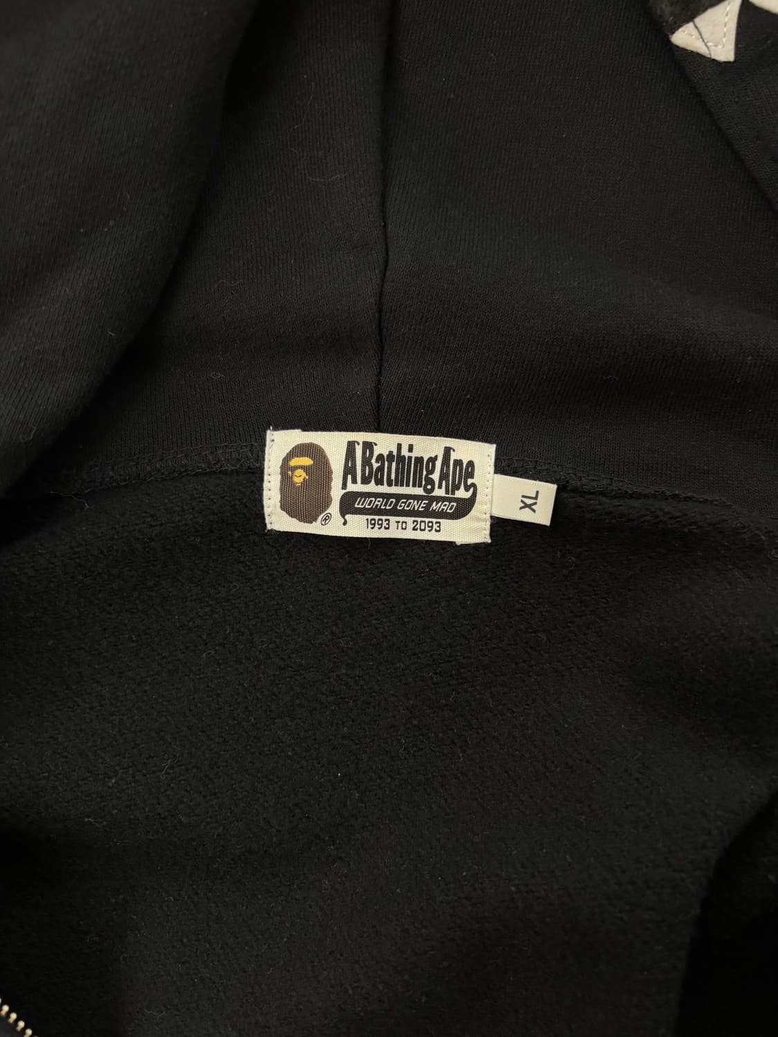 베이프 샤크 풀집 후디 – 그린 카모 × 블랙 상품이미지3