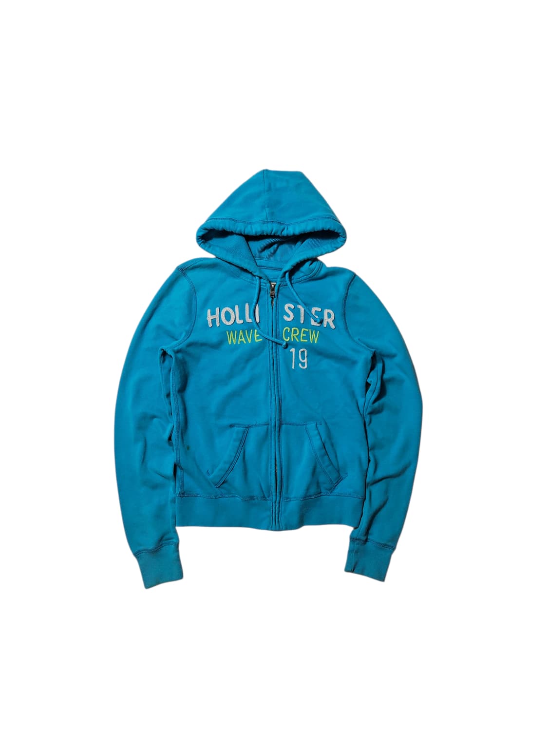 홀리스터 스카이 블루 후드집업 딱붙 S 상품이미지1