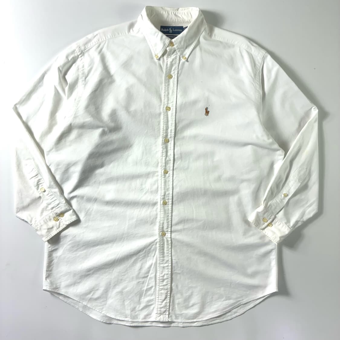 Polo  폴로 랄프로렌 자수 화이트 옥스퍼드 셔츠  상품이미지1