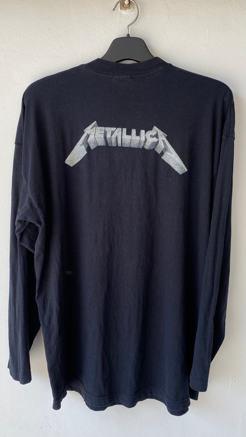 빈티지 metallica 메탈리카 긴팔 티셔츠 xl 상품이미지2