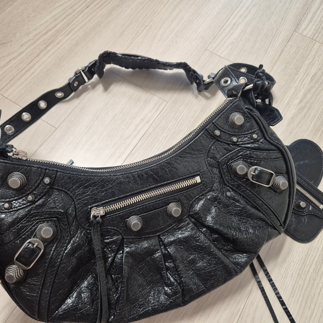발렌시아가 르카골 스몰 S 블랙 상품이미지2