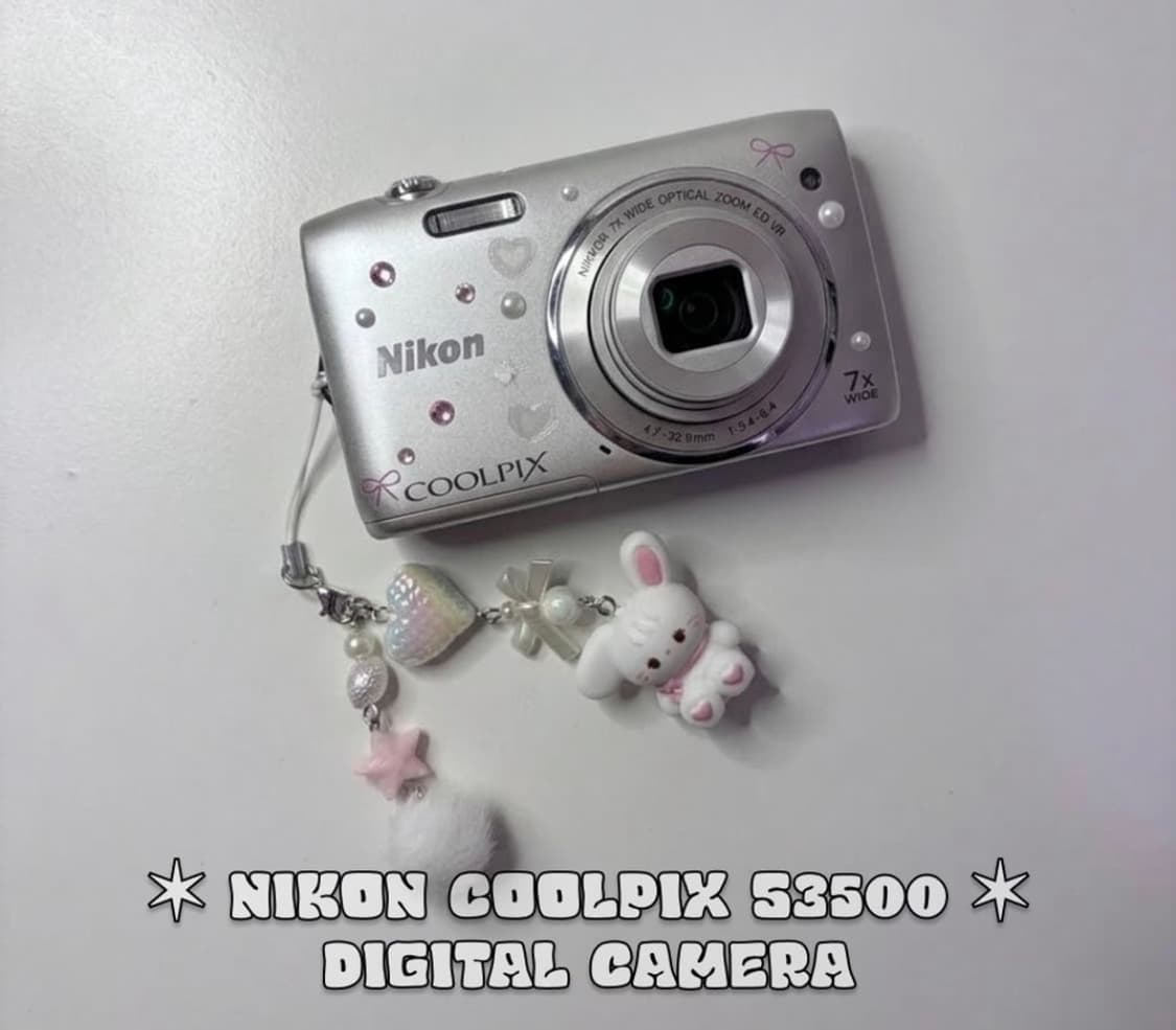 니콘 쿨픽스 S3500 빈티지 디카 실버 상품이미지1