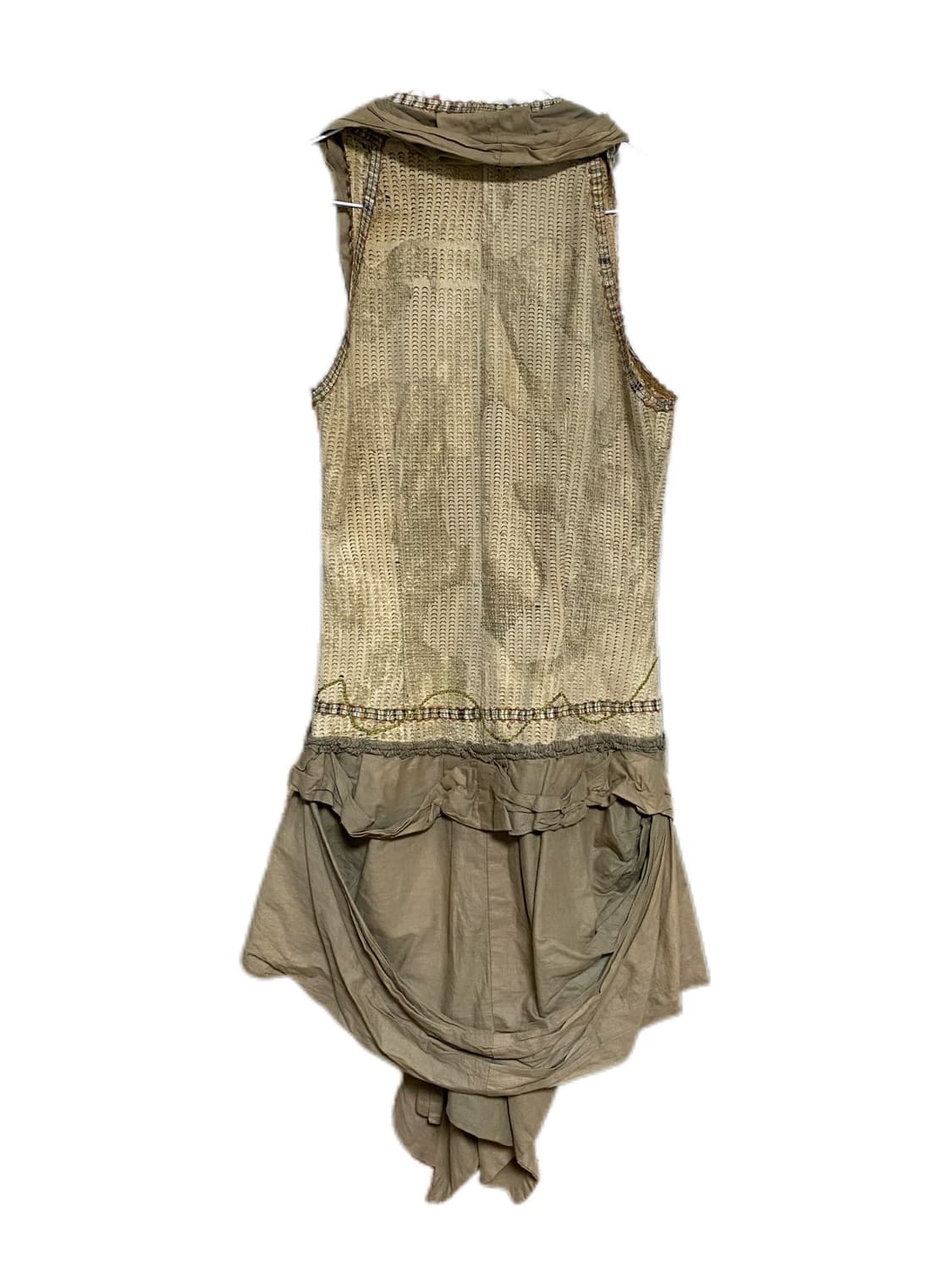 Legatte jeans long sleeveless outer 상품이미지2