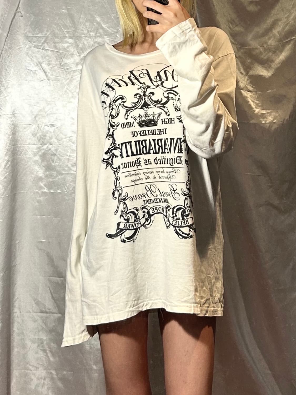 gothic y2k longsleeve 상품이미지1