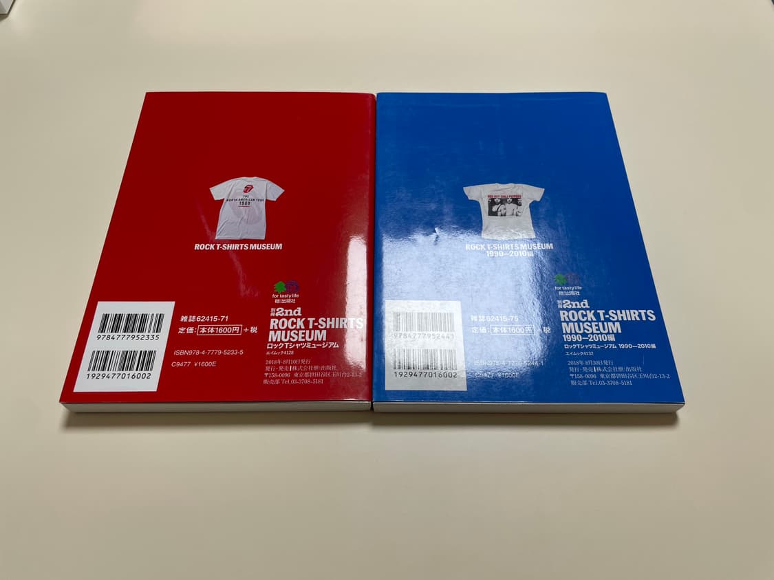 락 밴드 티셔츠 아카이브 북 (Rock T-Shirt Museum) 상품이미지2