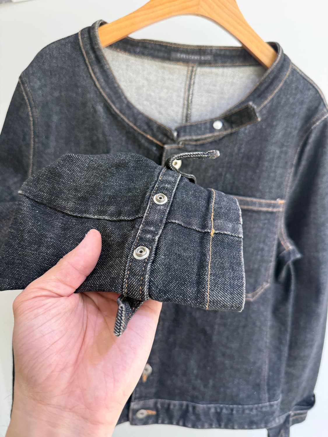 CRESCENT DUO (Made in Japan) 카라리스 데님자켓 상품이미지4