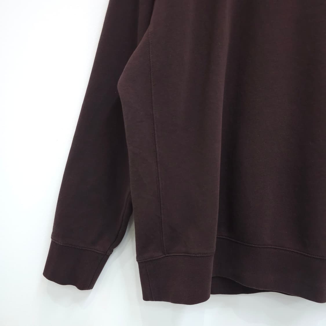 나이키 버건디 맨투맨 기모 스웻셔츠 상품이미지3