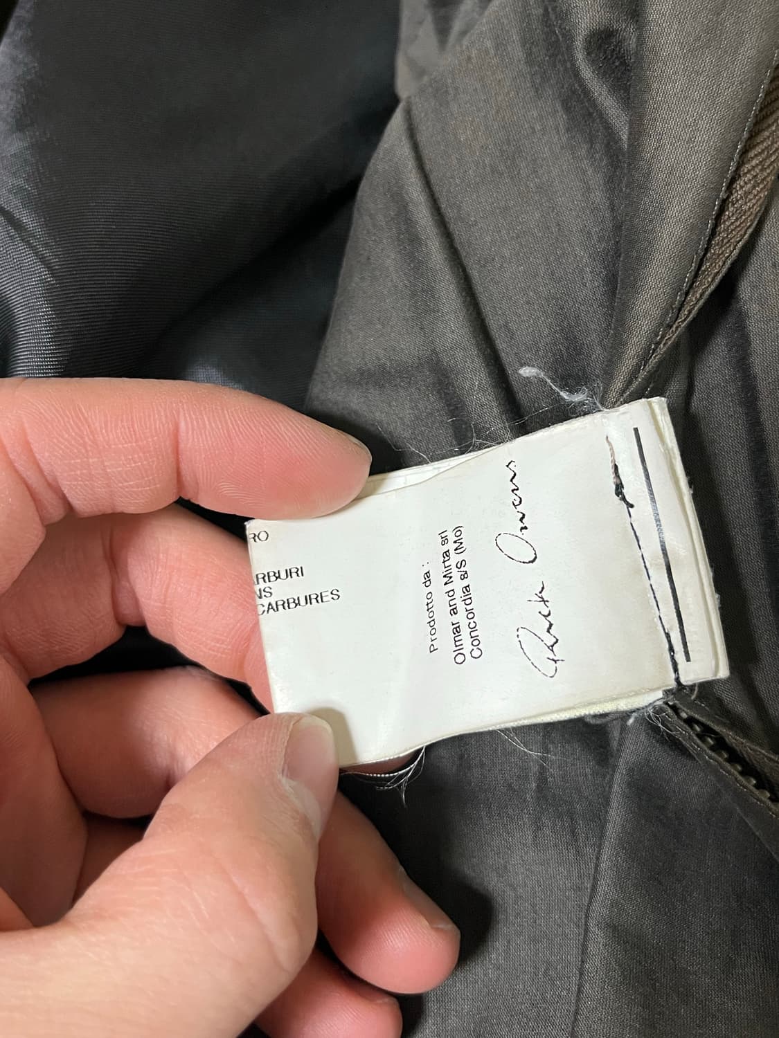 RICK OWENS FW2009 GEO Jacket 상품이미지8