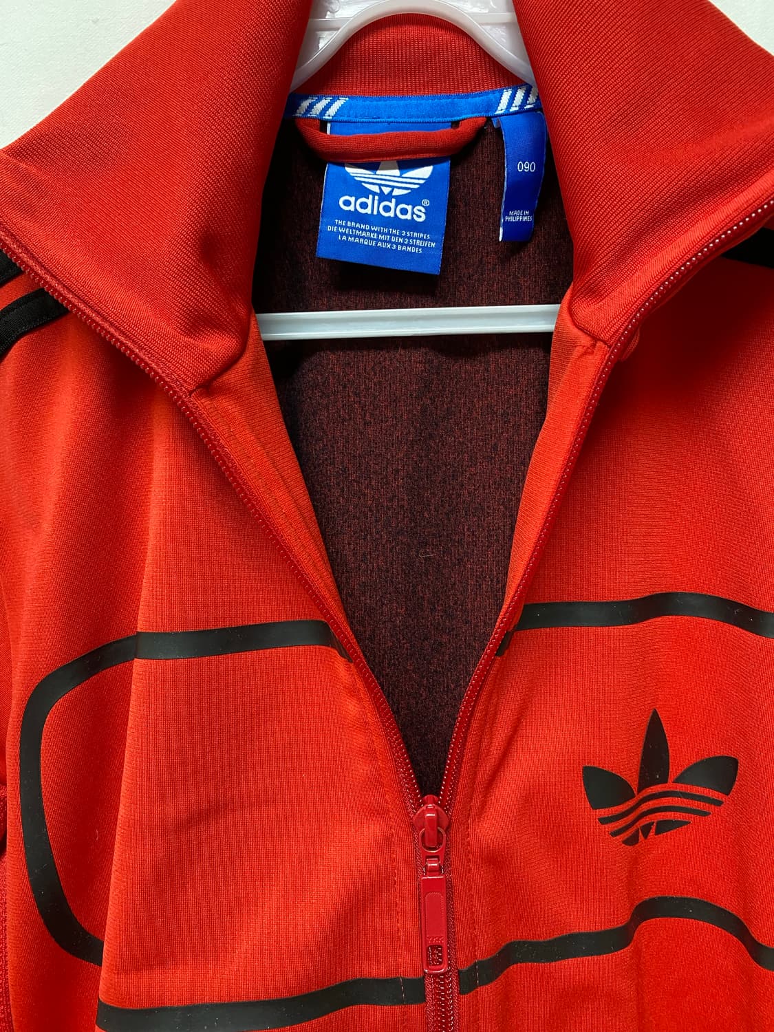 아디다스 파이어버드 져지 레드 90 상품이미지2