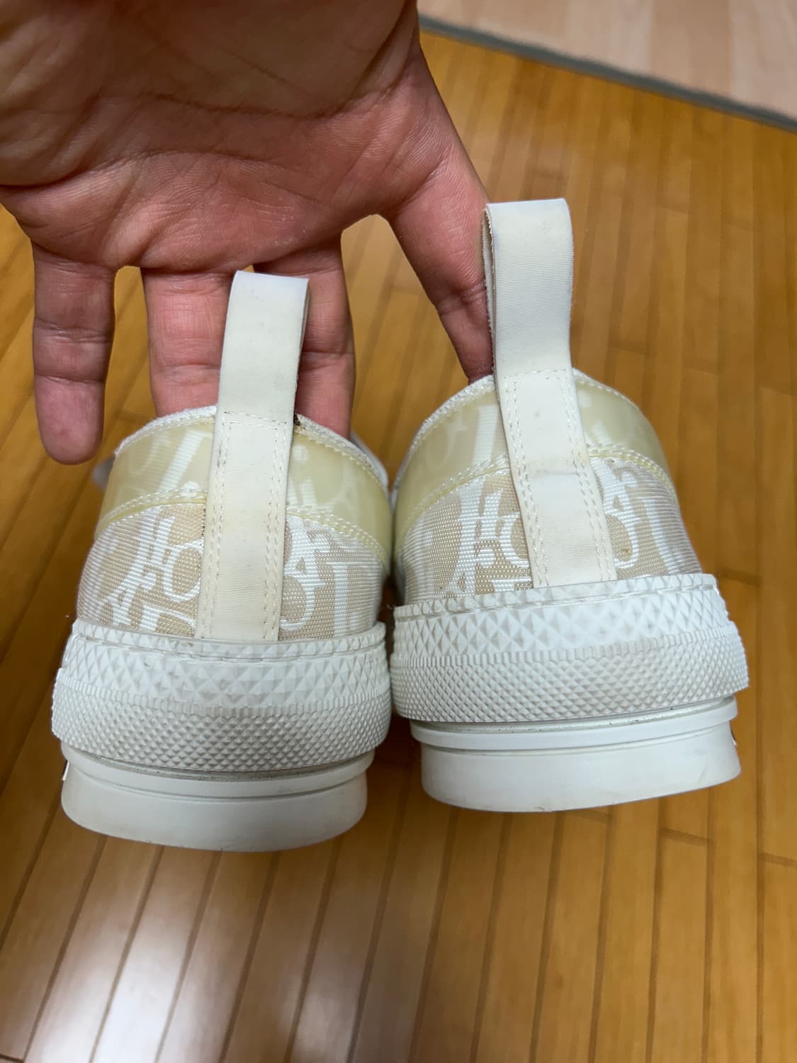 디올 오블리크 캔버스 스니커즈 로우 상품이미지8