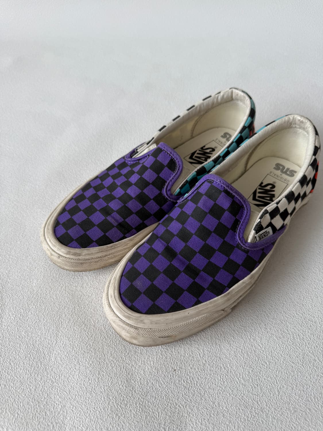 [270]반스(Vans) X SNS 체커보드 슬립온 상품이미지7