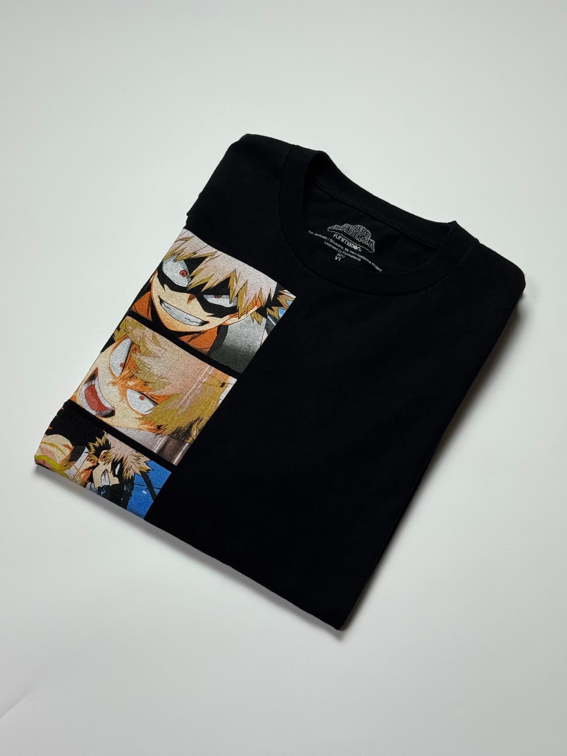 나히아 히로아카 바쿠고 공식 라이센스 반팔 티셔츠 XL 상품이미지7