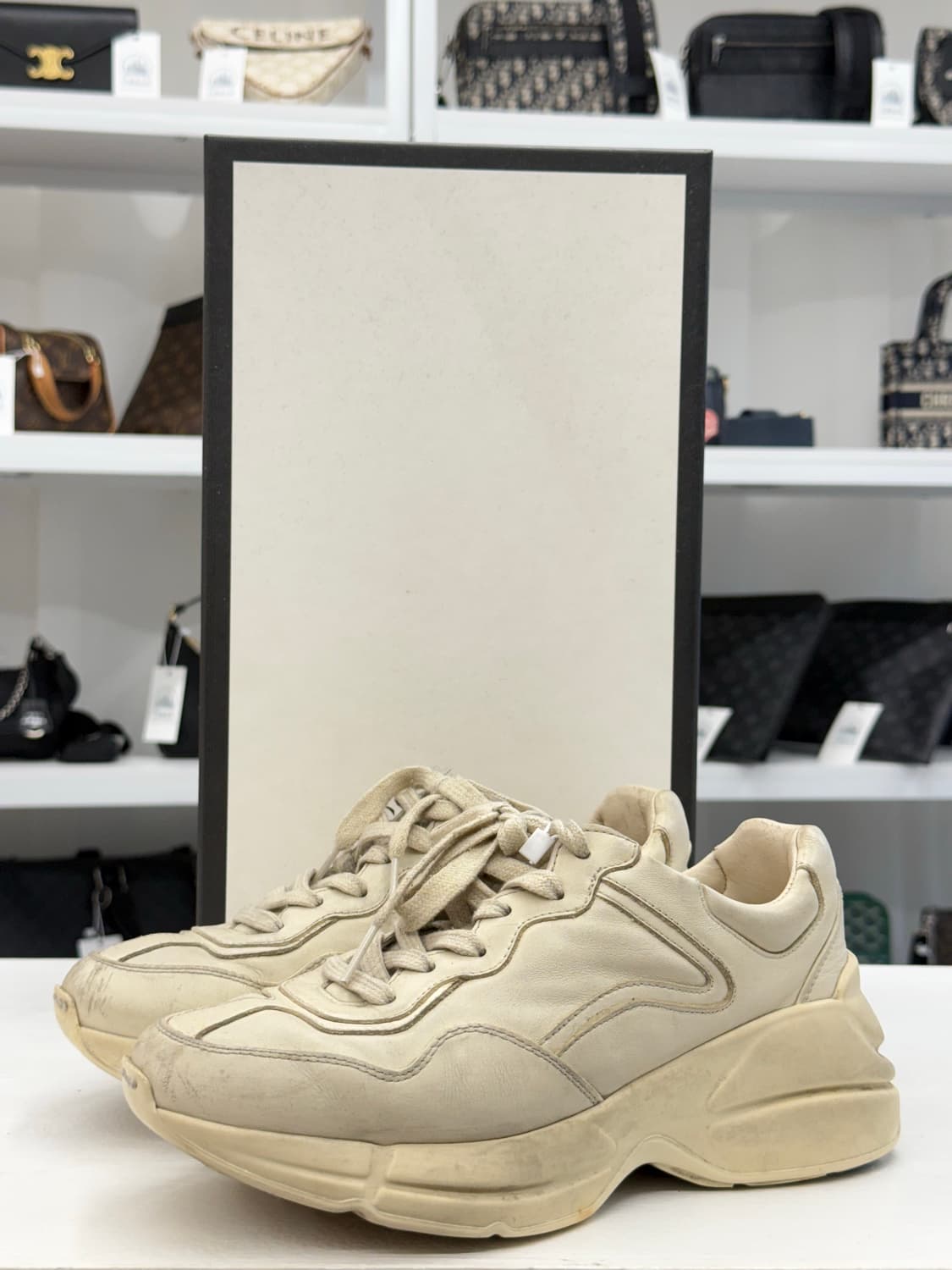 [36.5] 구찌 더티 라이톤 스니커즈 상품이미지1