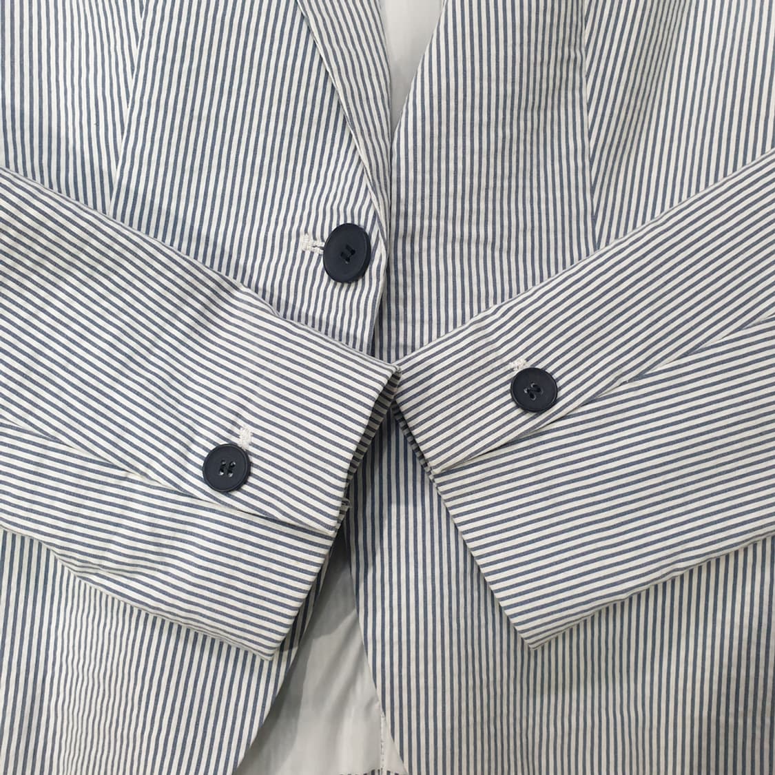 자라 블레이저 스트라이프 자켓 S 상품이미지8