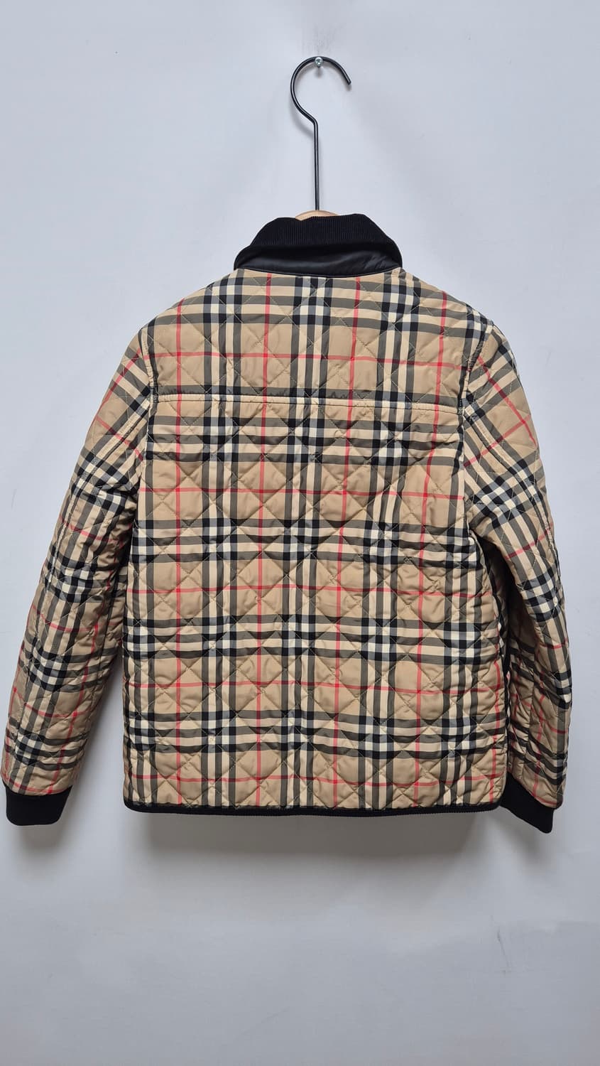 버버리 키즈 퀄팅 코듀로이 자켓 상품이미지2