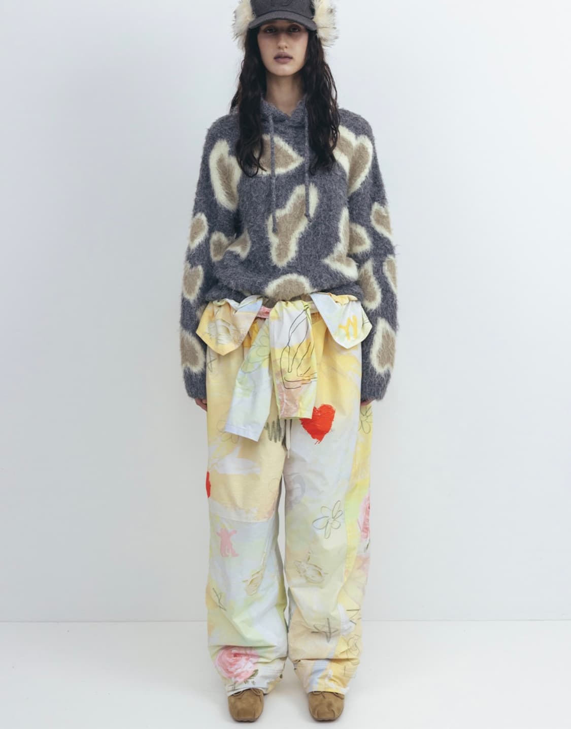 오픈와이와이 팬츠 GRAPHIC WRAP PADDED PANTS, MUL 상품이미지1