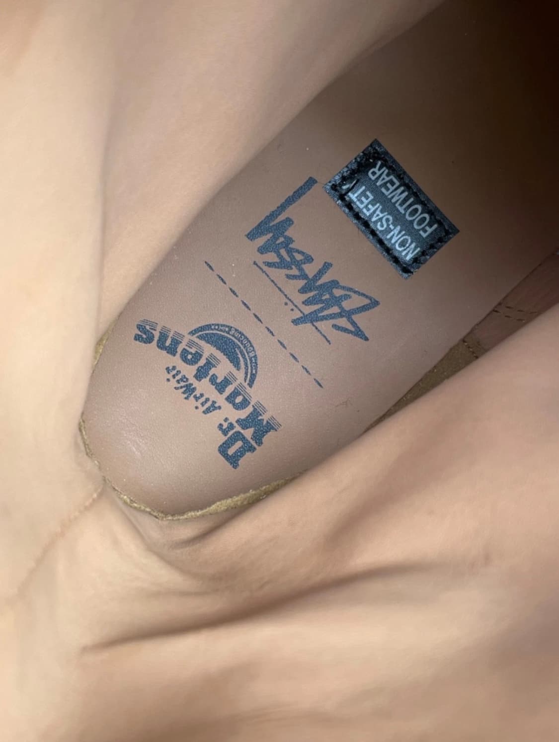 닥터마틴과 스투시 콜라보 스웨이드 부츠 US12    상품이미지8