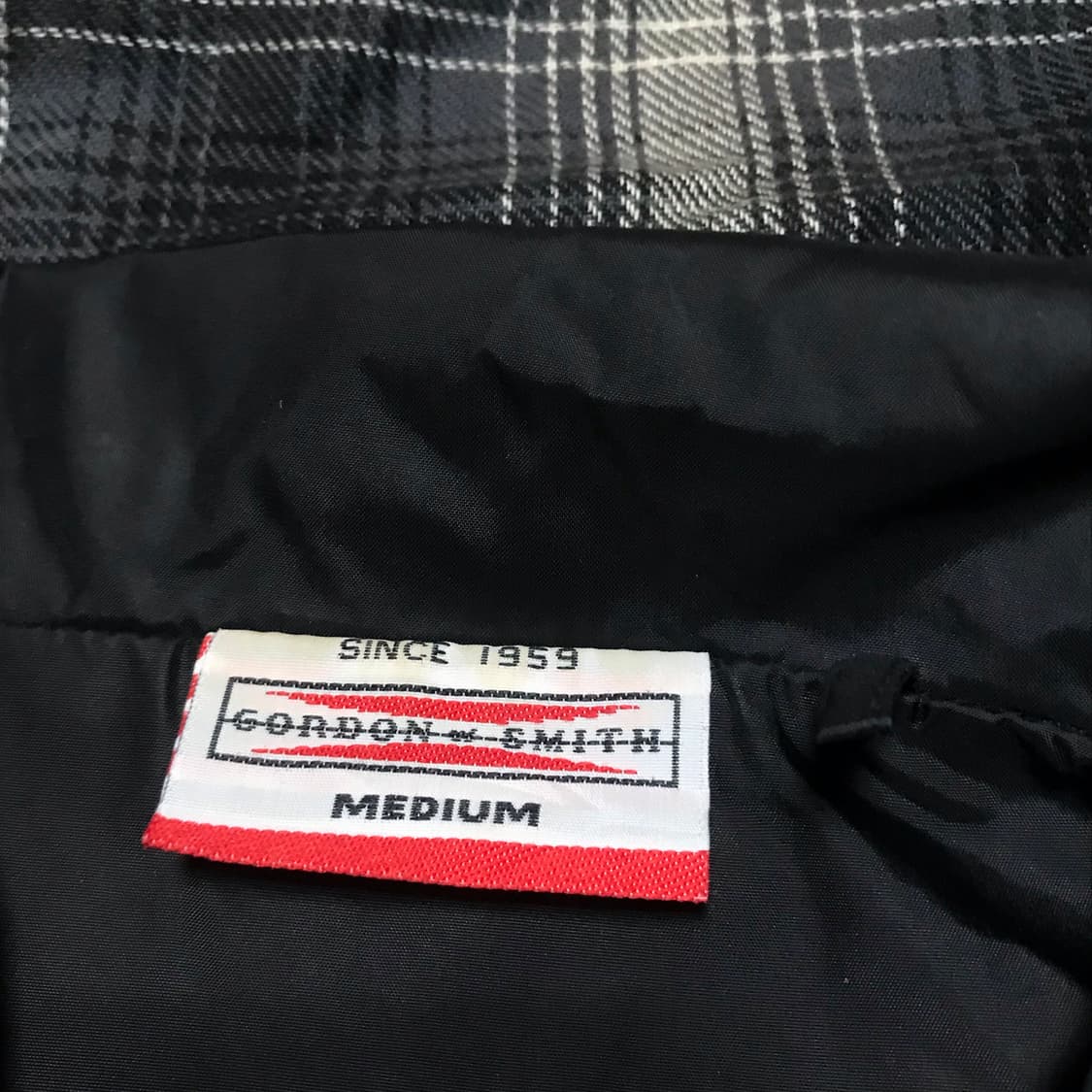 재팬 아메리칸 빈티지 고르돈 앤 스미스 코치자켓 블랙 상품이미지3