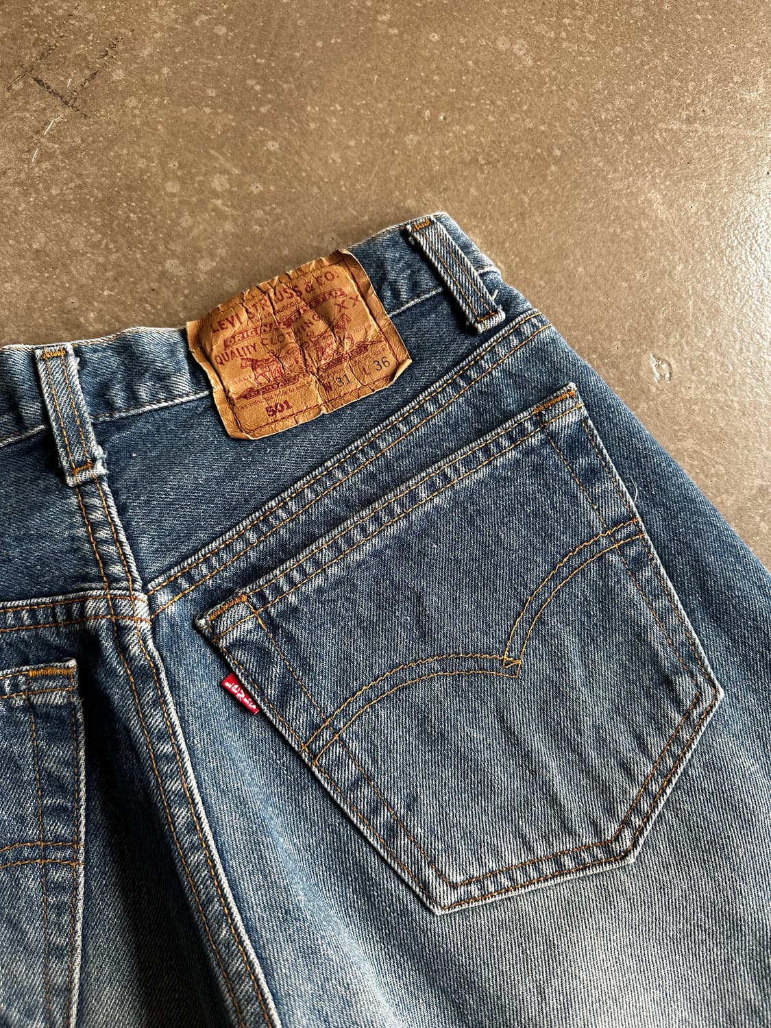 90s Levis 리바이스 501 Made in USA w28 상품이미지2