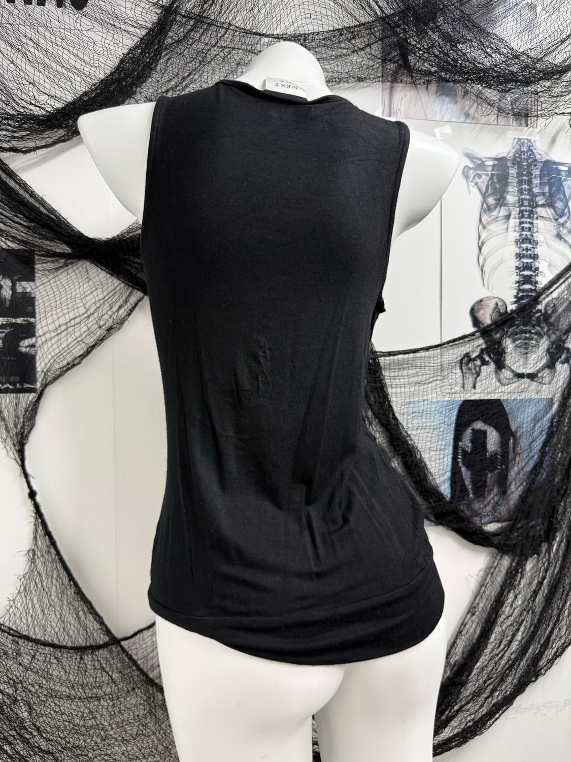 Drapery layered sleeveless  상품이미지2