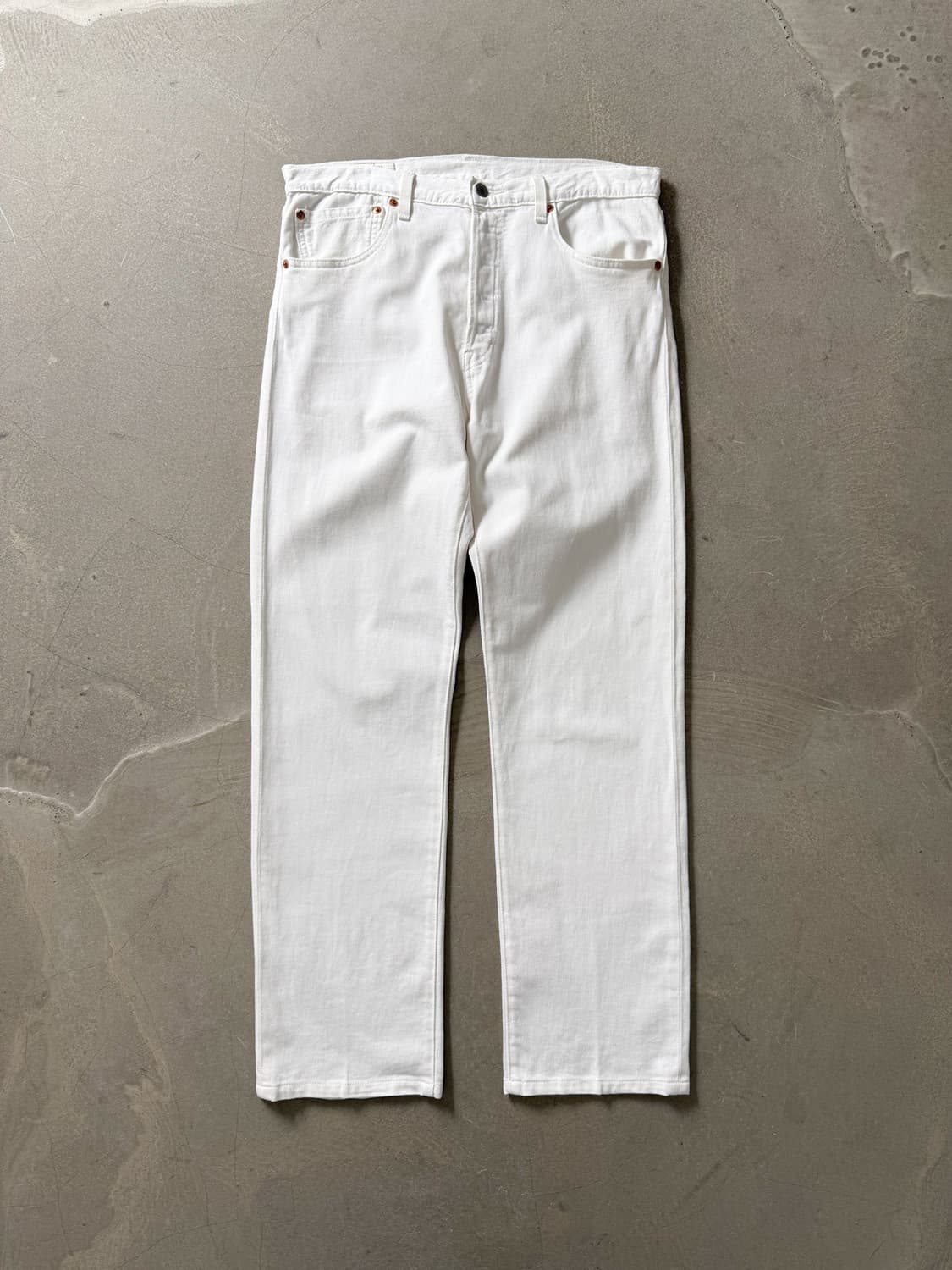 Levi's 501 White Denim Pants 상품이미지3