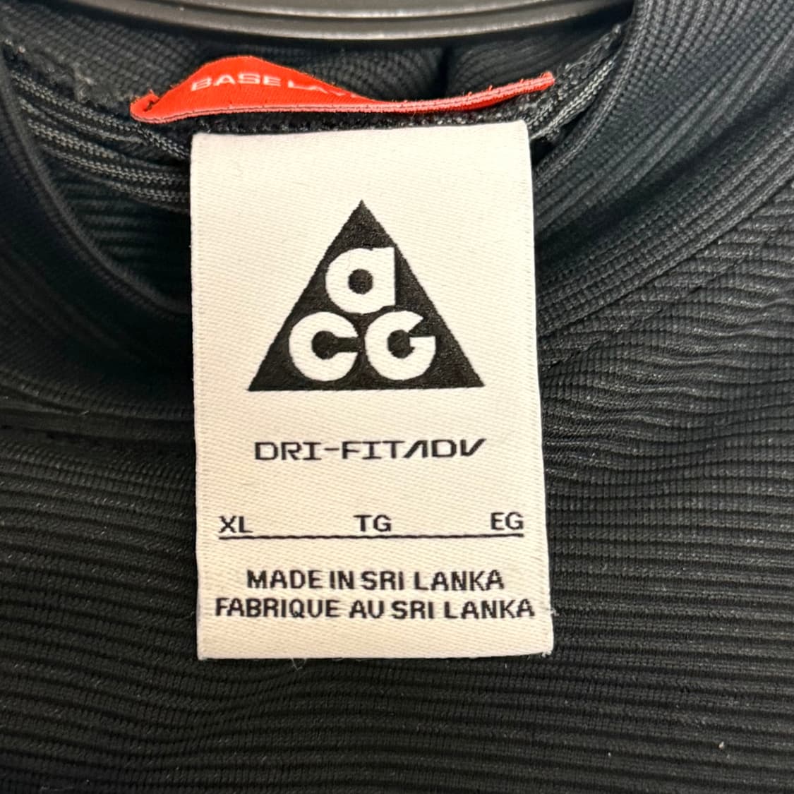 XL (W) 나이키 ACG 델타 리버 드라이핏 ADV 롱슬리브 블랙 상품이미지4