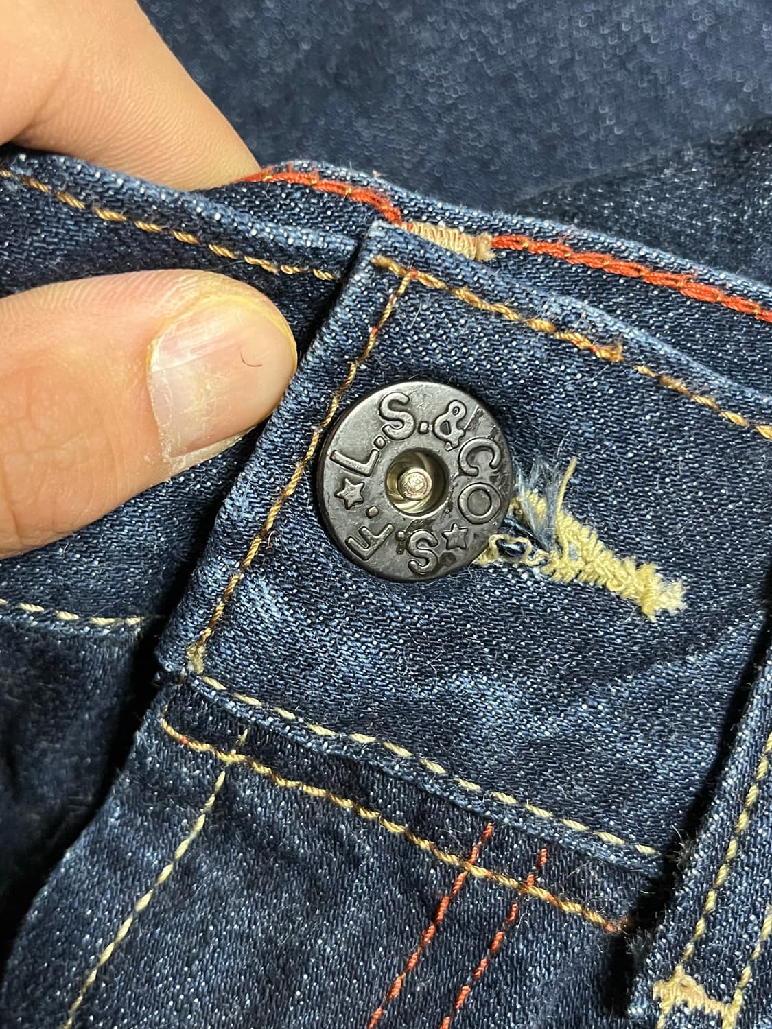 빈티지 리바이스 569 루즈 스트레이트 W29 L32 홍콩 상품이미지5