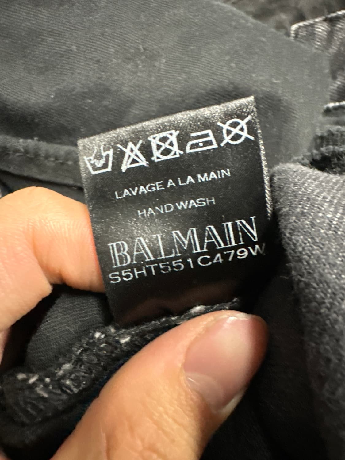 발망 15SS 왁스 코팅 바이커진 상품이미지10