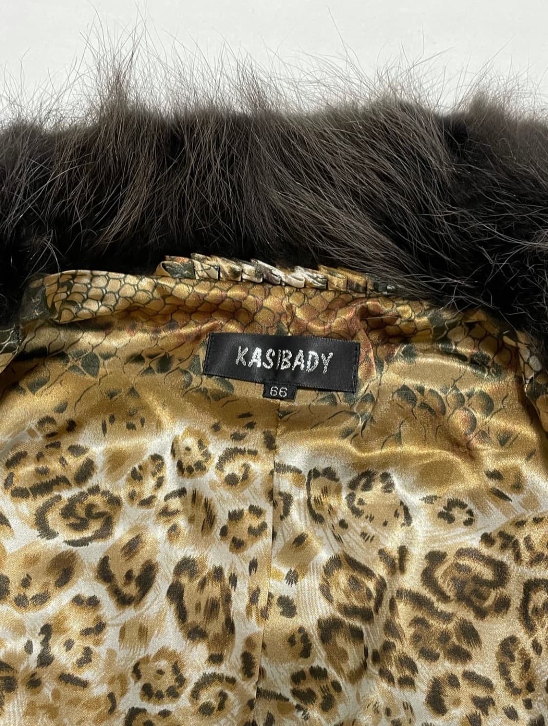 빈티지 라쿤 퍼자켓 그레이 상품이미지8