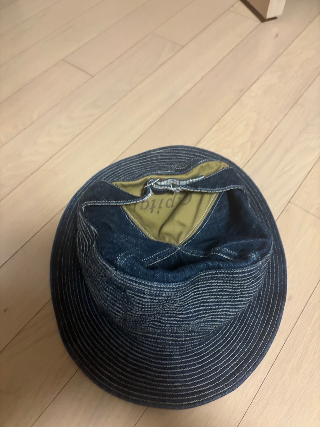캐피탈 데님 버킷햇 상품이미지1