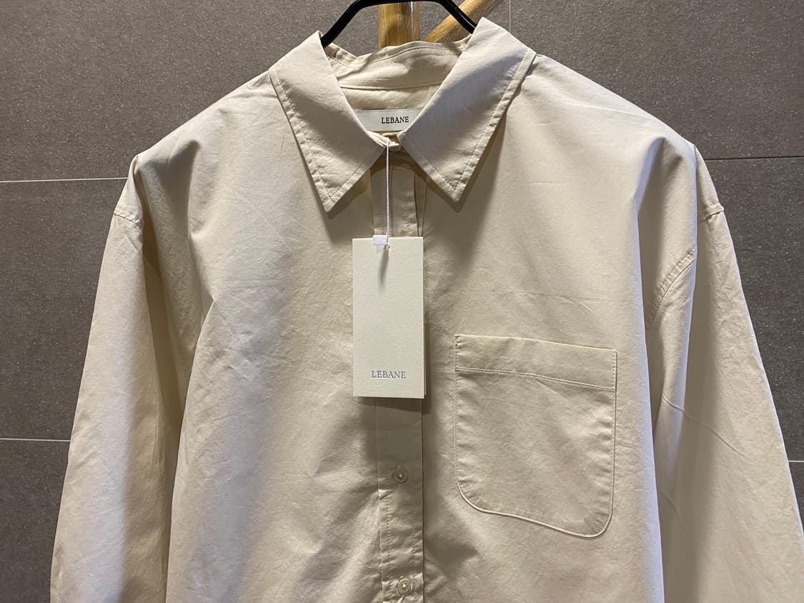 [택,새상품] REBANE 르베인 코튼 셔츠 상품이미지3