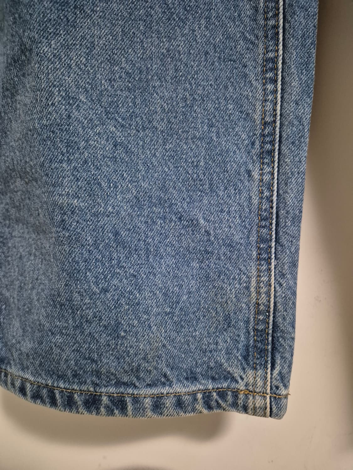 칼하트 가죽로고 데님 팬츠 상품이미지4