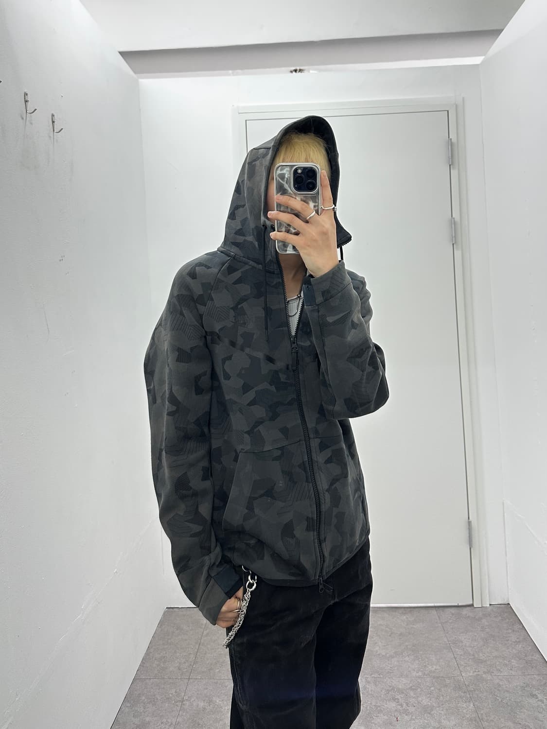 NIKE 카모 테크팩 후드집업 상품이미지1