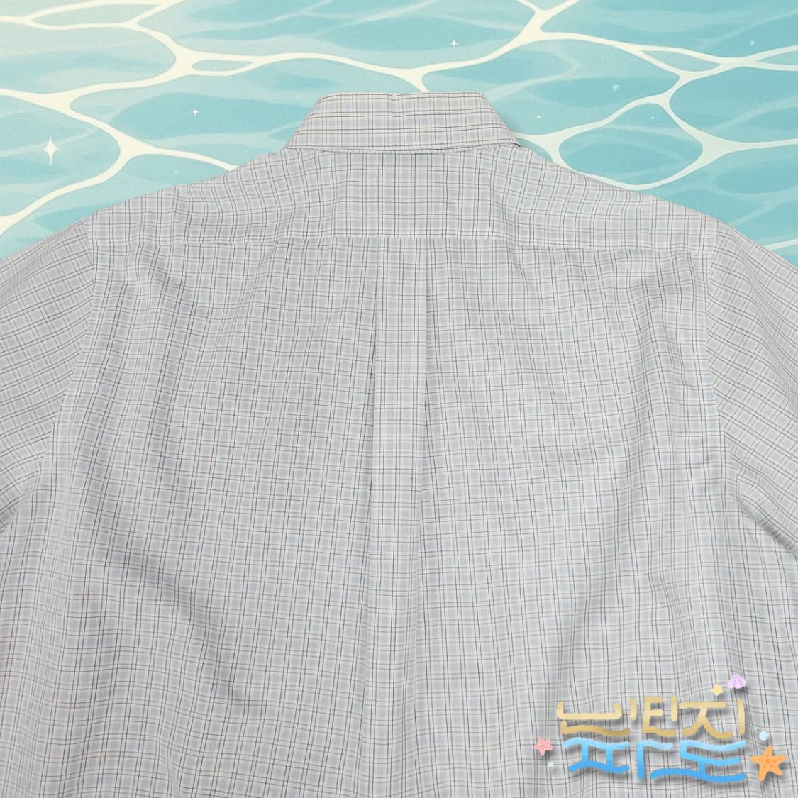 110 Brooks Brothers 브룩스브라더스 논아이언 체크 반팔셔츠 상품이미지5